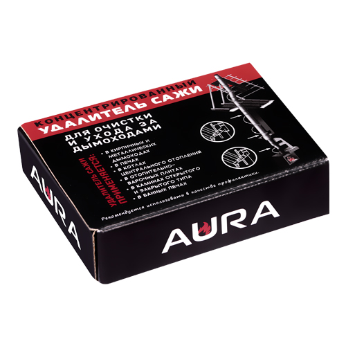 Удалитель сажи AURA для чистки дымохода 0,2кг.