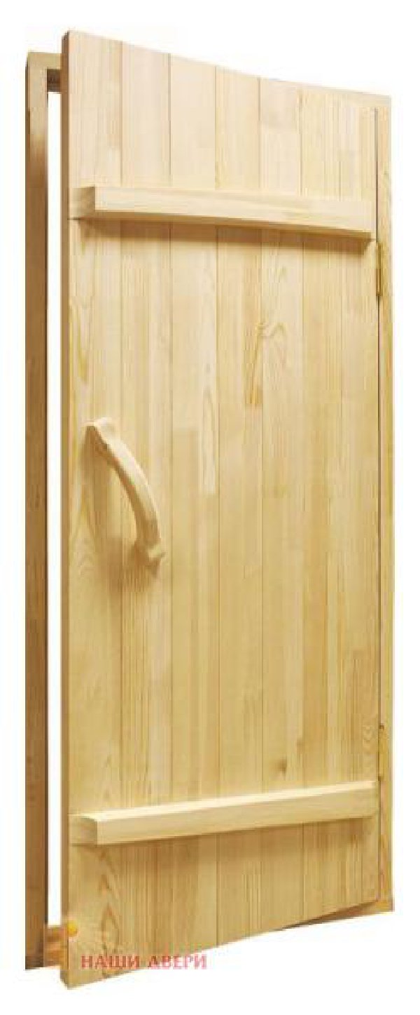 Дверь в баню Ласточкин-хвост (хвоя) 1800х800х40